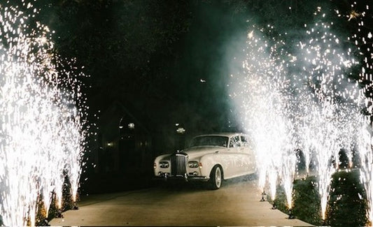 Cold-spark fireworks