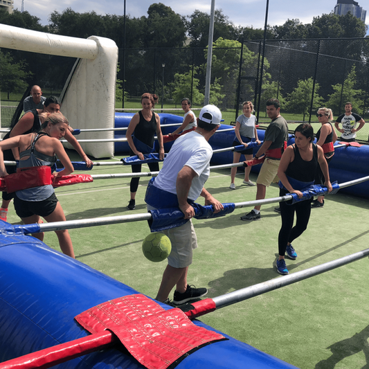 HUMAN FOOSEBALL